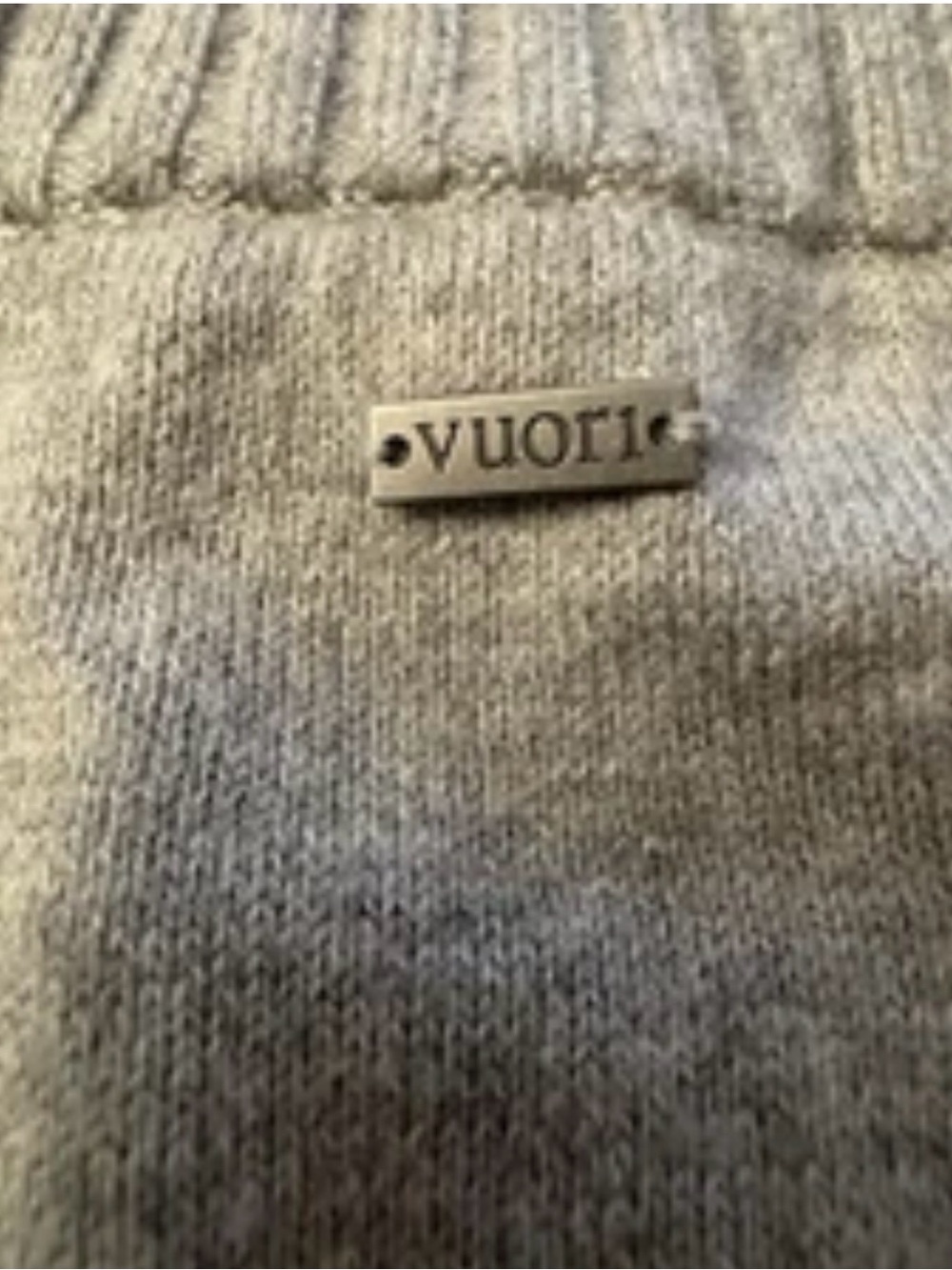Vuori Men’s Gray Crewneck Sweater XL NWT - Picture 5 of 8